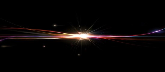 Wall Mural - Abstract light burst
