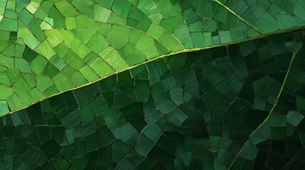 Poster - Close up green leaf texture background nature pattern plant foliage greenery botanical biology organic art