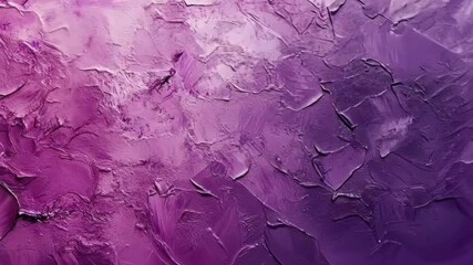 Poster - Evolving abstract purple texture with rich brush strokes in artistic motion