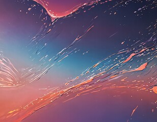 Fluid gradient with mysterious twilight colors.