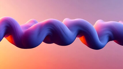 Poster - Abstract liquid forms in vibrant hues.
