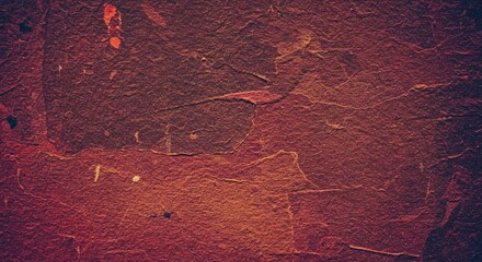 Poster - A brown wall with a rough texture