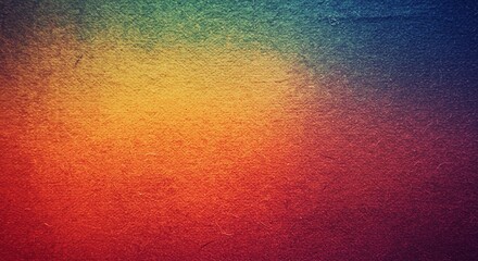 Poster - A colorful background with a rainbow and a few other colors