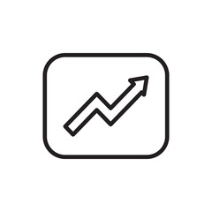 Poster - Growth and Analysis Icon Representing Digital Marketing Trends and Success in Business Management and SEO Strategies for Enhanced Online Presence