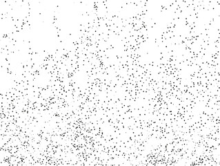 Leinwandbilder - Grainy stains vector texture. Grunge dotted background. Black rough splash repeating pattern. Dirty grain noise overlay with drops, specks, spots, gravel.