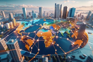 Poster - Integrative Urban Framework Visualizing Connections in a Globalized World with Coherent Graphics