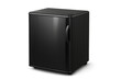 © InfinityArtCreator - Compact Black Mini Fridge Ideal for Small Spaces and Offices