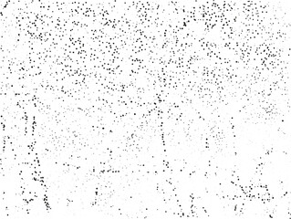 Poster - Grainy stains vector texture. Grunge dotted background. Black rough splash repeating pattern. Dirty grain noise overlay with drops, specks, spots, gravel