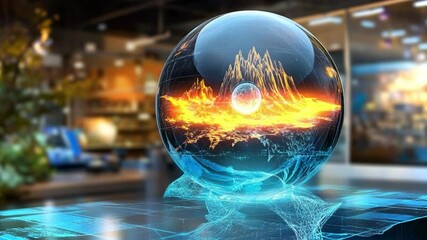 Poster - Innovative holographic representation of scientific phenomena in a modern laboratory environment