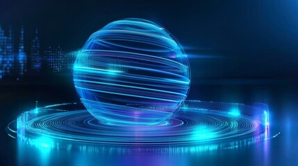 Poster - Floating isotherm projection embodies creative advances in science and technology