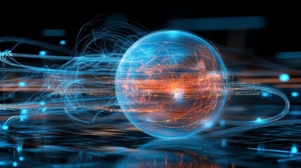 Poster - Exploring radiation feedback loops in a futuristic holographic lab simulation