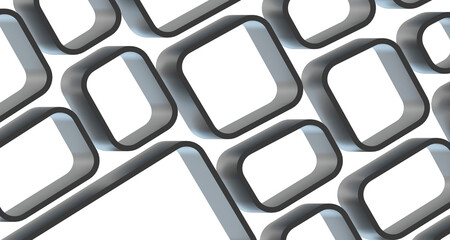 Leinwandbilder - Mosaic triangular low poly style abstract geometric background