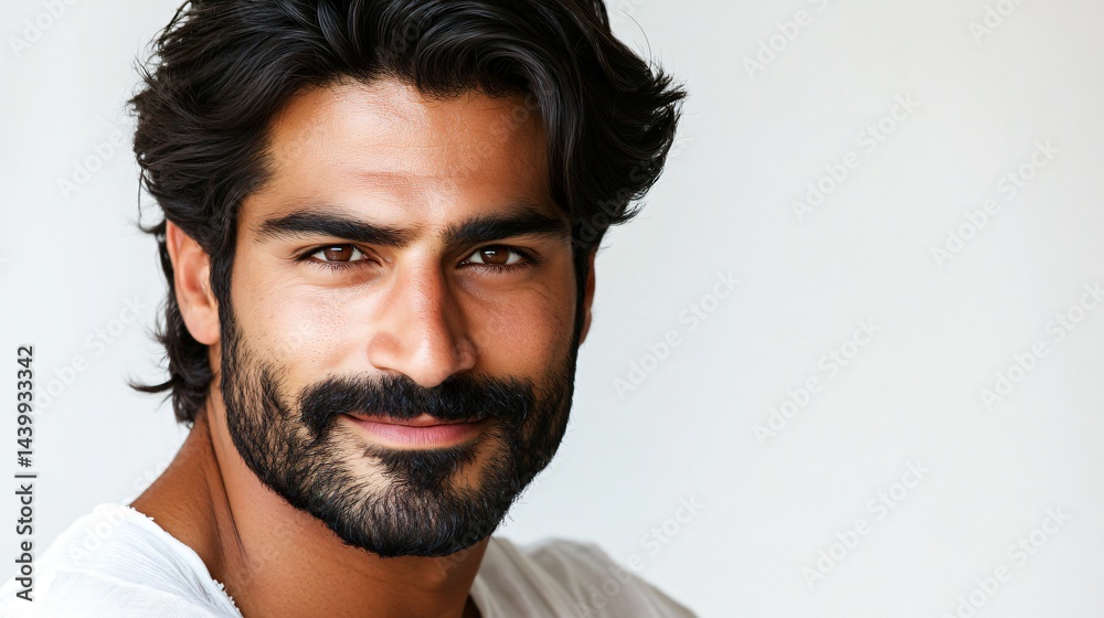 Handsome Indian Man in his 30s Stock Photo | Adobe Stock