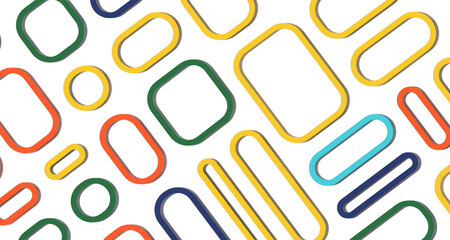 Leinwandbilder - Abstract Geometric backgrounds full Color