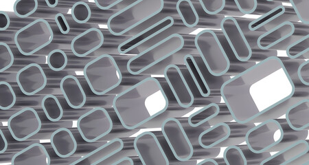 Leinwandbilder - Abstract Low-Poly background. triangulated texture. Design 3d