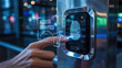 © newlifestock - Agentic AI technology enables secure fingerprint access granting with advanced biometric authentication for enhanced safety and convenience modern