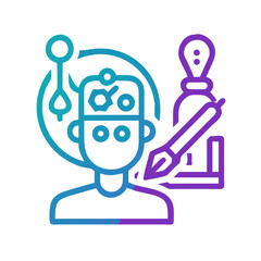 Poster - Brain Technology Interface: Neuralink, Artificial Intelligence, Futuristic, Innovative, Technology, Design