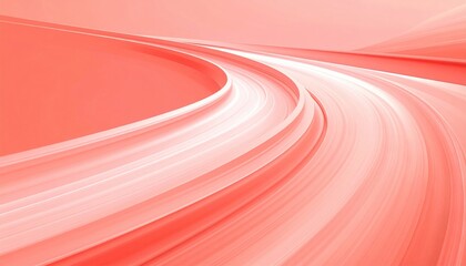 Poster - Fluid motion abstract design digital art contemporary red tones close-up view visual concept for modern aesthetics
