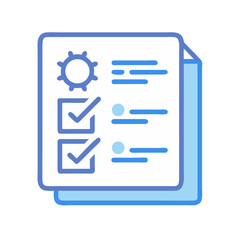 Poster - Checklist Icon: Task Management, Project Planning, and Workflow Illustration