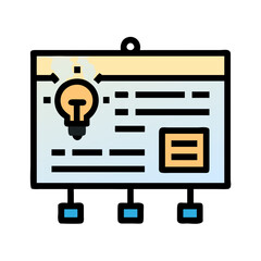 Poster - Idea Generation Presentation: Brainstorming, Planning, and Strategy Visualization on a Whiteboard