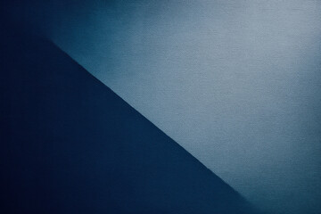 Poster - A diagonal gradient deep blue and muted grey zones symbolizes strategic decision-making and growth embodying innovation in business efficiency