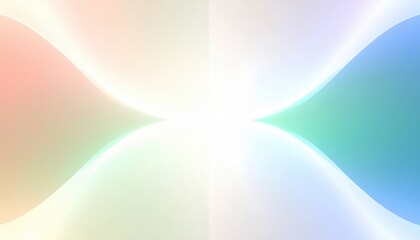 Poster - Dynamic light interaction abstract art digital content colorful environment symmetrical view visual concept for seo impact