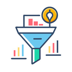 Poster - Data Filtering and Funnel Analysis: Business Insights, Sales, and Conversion Optimization