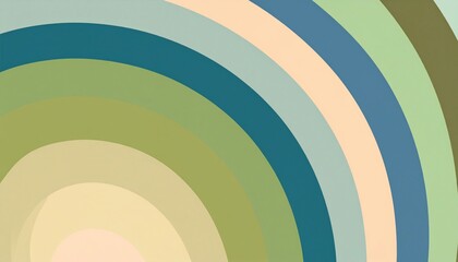 Poster - Geometric color pattern design abstract art digital graphics modern aesthetic vibrant palette visual concept