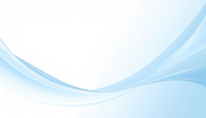 Aufkleber - Flowing blue waves abstract design digital art minimalist background tranquil environment aesthetic viewpoint fluid concept for visual appeal
