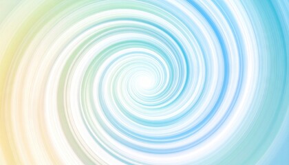 Poster - Dynamic swirling patterns in soft blue and yellow hues abstract art digital creation tranquil environment aerial view fluid motion