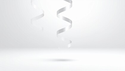Poster - Dynamic spiral animation digital space graphic render minimalist environment close-up view motion concept for visual engagement