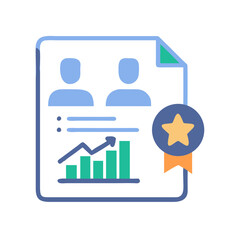 Poster - Team Performance Report: Employee Stats, Growth, Metrics and Company Achievements