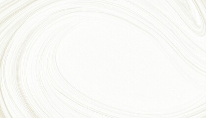 Poster - Swirling white patterns abstract art digital design minimalist environment close-up view modern concept