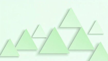 Poster - Geometric shapes design abstract background digital art minimalist environment aesthetic viewpoint visual concept