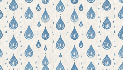 Poster - Creative water droplet pattern abstract design digital art light background artistic viewpoint modern aesthetic