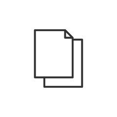 Poster - Assorted Stationery Icon Collection Featuring Various Office Supplies Including Paper Notepads Pens and Folders on a Clean White Background