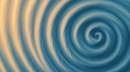 Fototapete - Dramatic spiral vortex creating a hypnotic effect with dynamic swirling patterns and motion