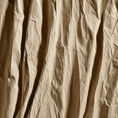 Poster - A simple yet elegant piece of paper resting on a warm brown background highlighting texture and color