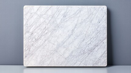 Poster - Beautiful marble tile displaying unique veins and colors ideal for flooring and wall applications