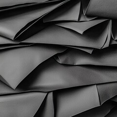 Poster - Solid black paper background providing a simple and elegant backdrop for various creative uses