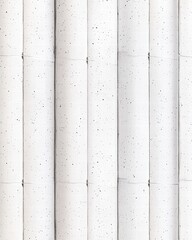 Poster - White wall adorned with irregular black spots creating a unique artistic texture and modern vibe