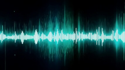 Wall Mural - the dynamic abstract sound wave background creates an energetic visual