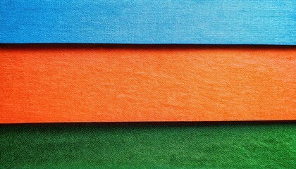Aufkleber - colorful fabric texture blocks in orange green blue red for modern web design, branding background, print media layouts, digital graphics resources


