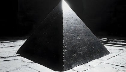 Poster - Abstract pyramid graphic illustration