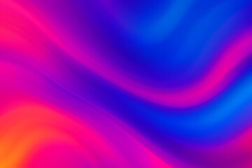 Poster - Color Symphony: A vibrant display of blended, dynamic hues, with fluid forms and rich color gradients, to add depth to a visual narrative.