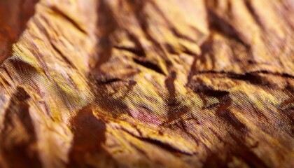 Aufkleber - golden brown textured fabric close-up for web design, branding backgrounds, print media, luxury packaging, artistic graphics and creative projects

