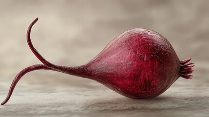 Poster - smooth surface and deep earthy tones, displayed on a transparent background for a focus on detail an