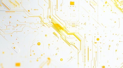 Poster - Technological circuitry design digital realm abstract art modern environment close-up view innovation concept