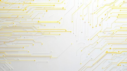 Poster - digital circuit design technology abstract graphic modern environment close-up view innovation in el