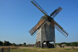 Bockwindmühle, Landschaft, Himmel